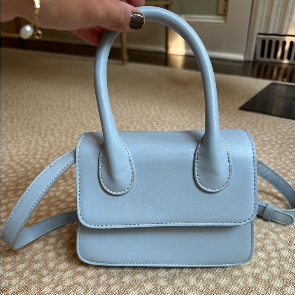 Abercrombie Crossbody Mini Bag in Light Blue